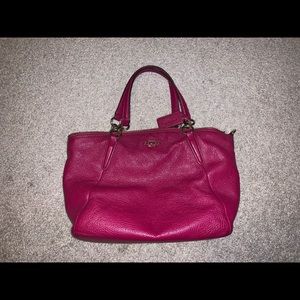 Pink Coach Purse